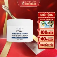 Kem dưỡng Pekah Melting Snow Whitening Cream 50ml Hàn Quốc dưỡng trắng, nâng tone, mờ thâm