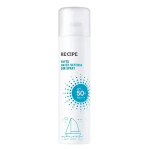 Xịt chống nắng cao cấp Recipe SPF50+ dưỡng ẩm, chống nước không trôi, nắp chai đổi màu nhắc bạn cần xịt chống nắng