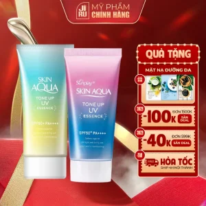 Kem Chống Nắng Nâng Tone Tự Nhiên Skin Aqua Tone Up UV Essence SPF 50+ 80g